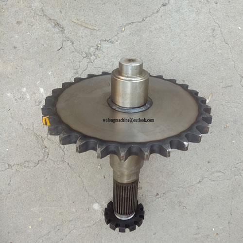 SPROCKET AND SHAFT ASSEMBLIES