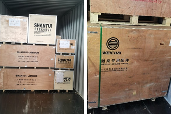 PARTS DELIVERED TO ROMANIA